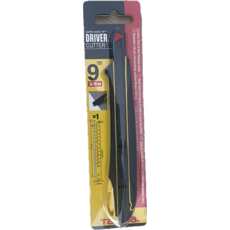 Tajima Driver Cutter 9 mm Auto Lock mit Razar Black Klinge