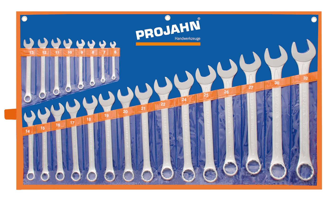 Ringgabelschlüssel-Set metrisch, DIN 3113 Form A