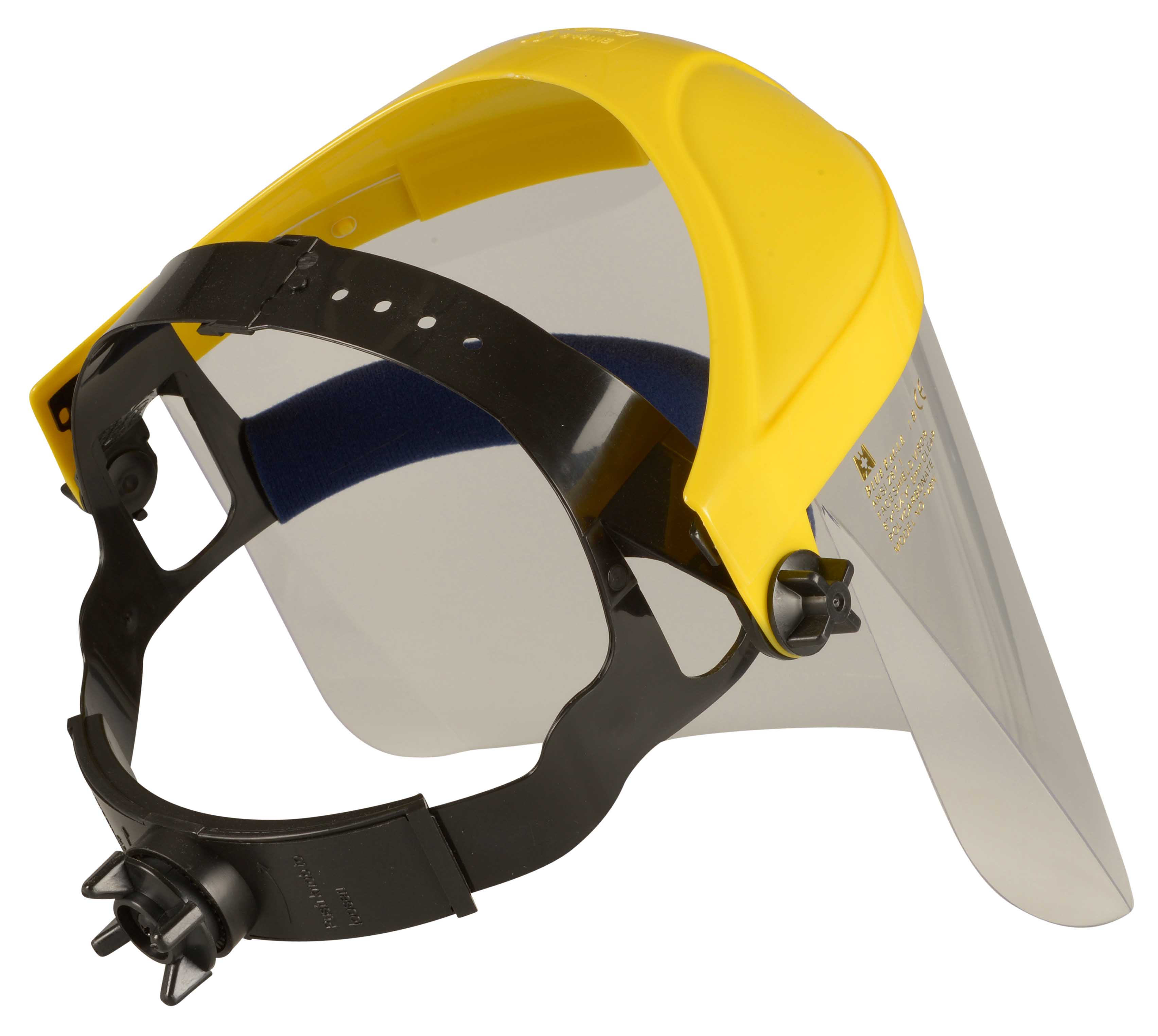 Gesichts- und Stirnschutz - Hochklappbares Polycarbonat-Visier