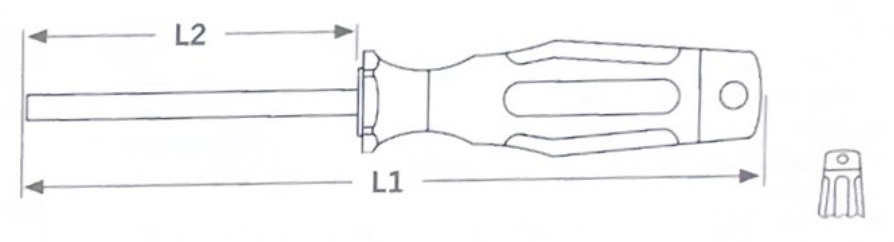 VDE Schraubendreher 6-in-1 Universal für Kreuzschlitz-Schrauben PH und PZ
