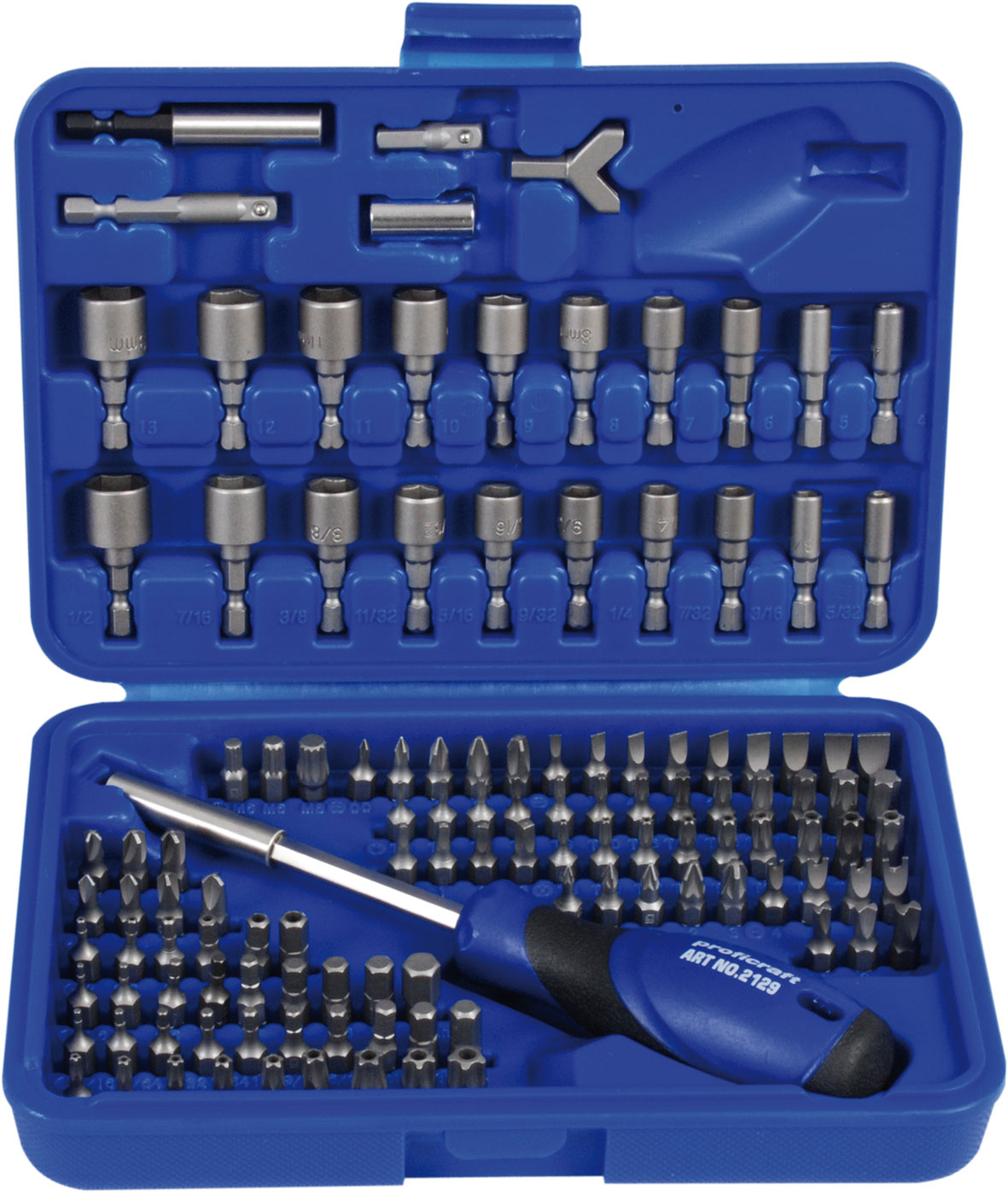 SECURI Bit-Box 6,3 [1/4"] - 122-teiliges Set