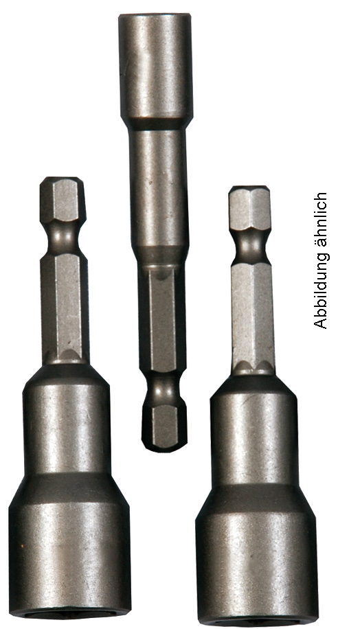 Steckschlüssel-Bit-Satz mit Dauermagnet 6,3 [1/4"]