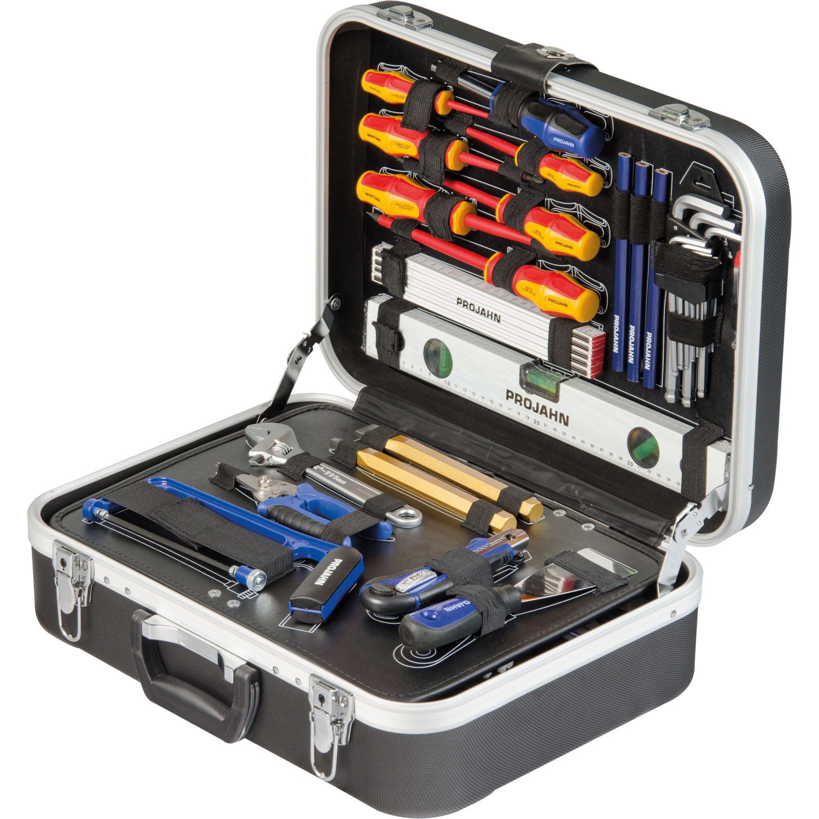 PROJAHN Elektro-Werkzeugkoffer ABS 128-teilig