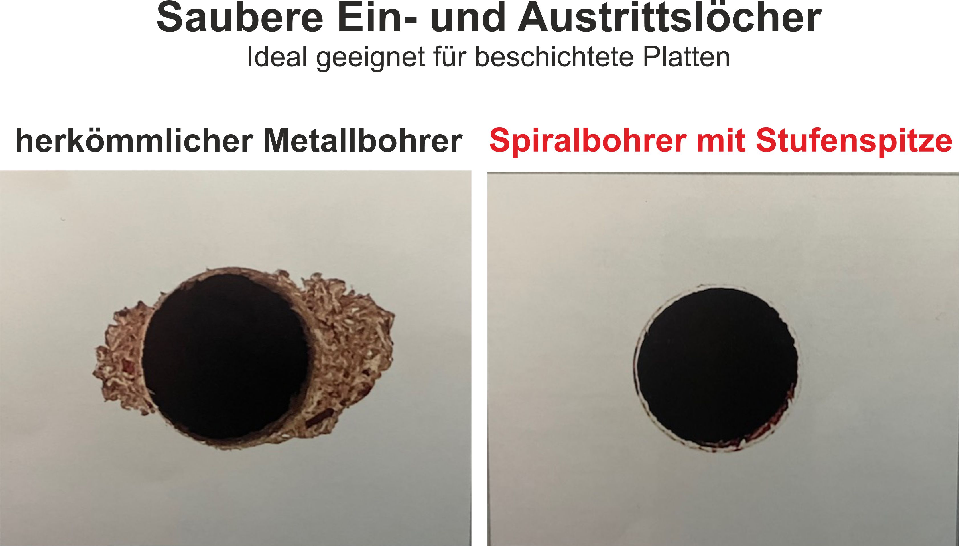 PROSTEP Spiralbohrer-Set HSS-Co5% DIN 338 – 25-teilig für Edelstahl, Metall & mehr