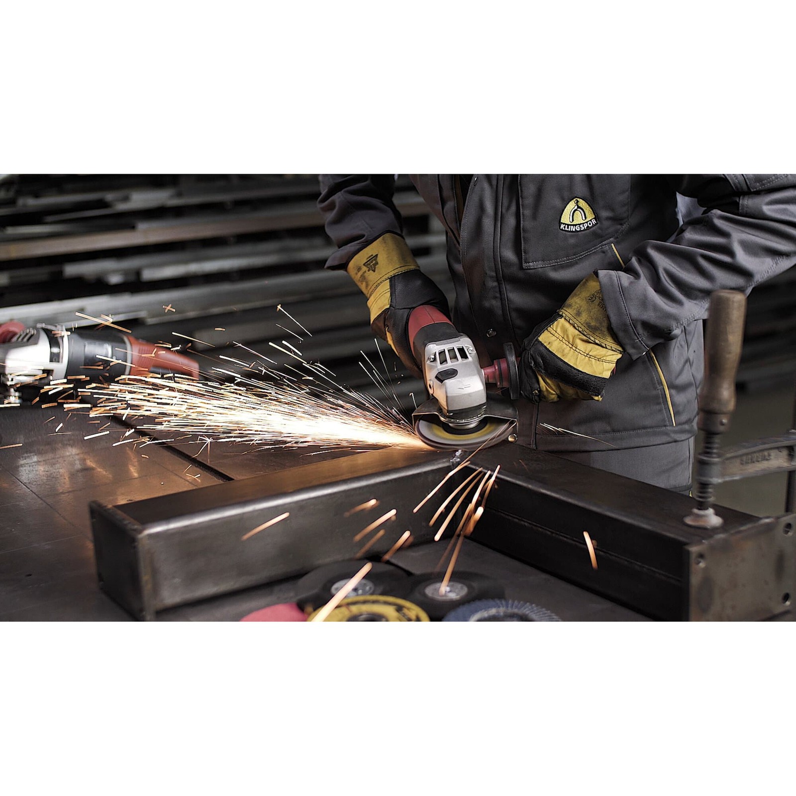 Klingspor SMT 624 Supra Fächerschleifscheibe 125 mm Korn 40