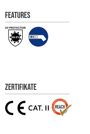 Schlagfeste Brille für Innen- und Außenberei