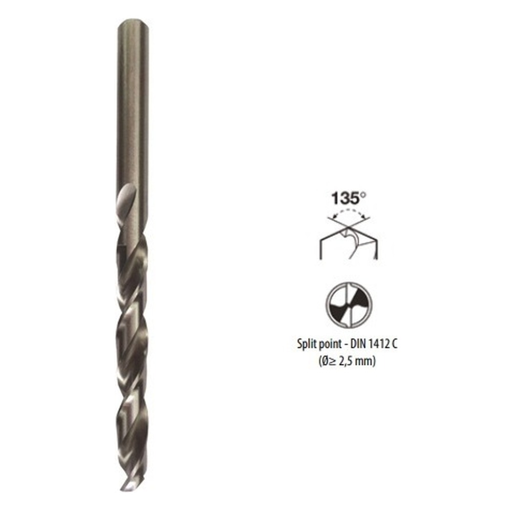 HSS-G Spiralbohrer DIN 338 geschliffen Ø 14,0 mm