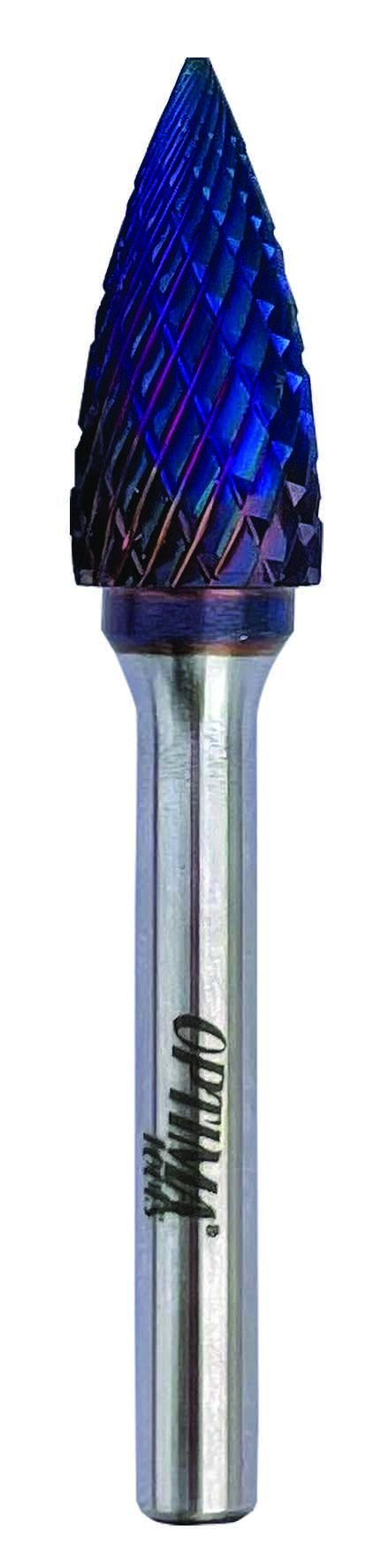 Spitzbogenform HM-Fräser mit BLUE NACO Beschichtung